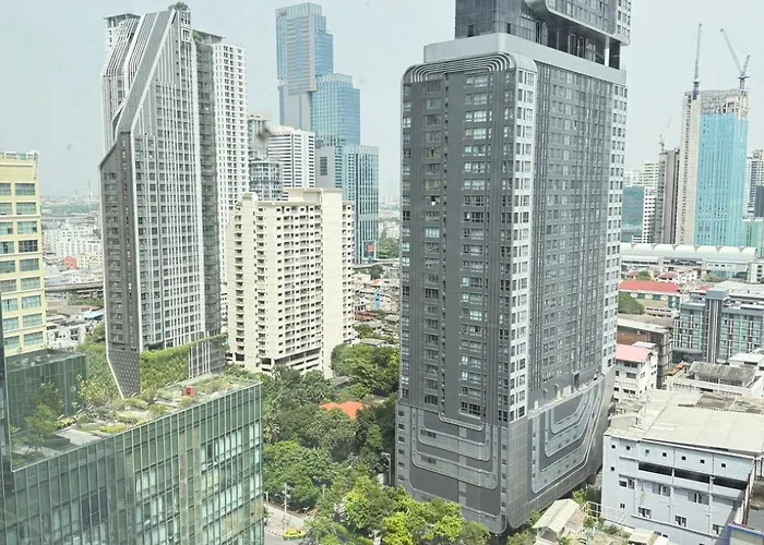 1br L 10 Mins From Siam Paragon L Rooftop Pool Apartment Bangkok